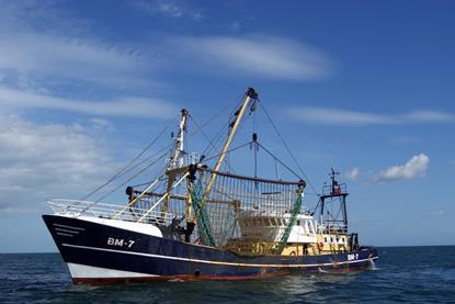 A generic image of a fishing trawler on the water