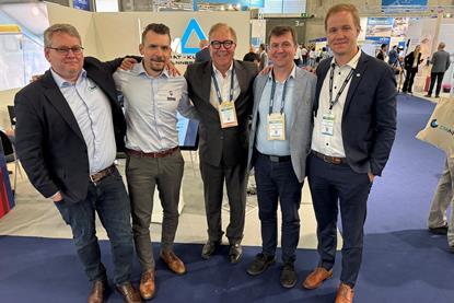 The picture shows five representatives from the NACA group