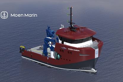 Brunvoll/Moen Marine service vessel