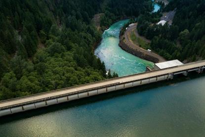 A reservoir in Marion County, Oregon