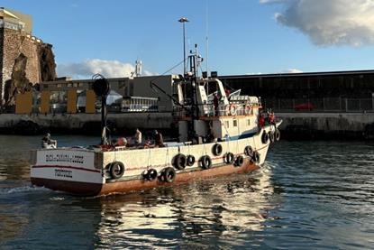 A Madeira fishing vessel