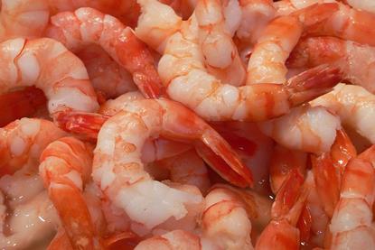 Farmed shrimp