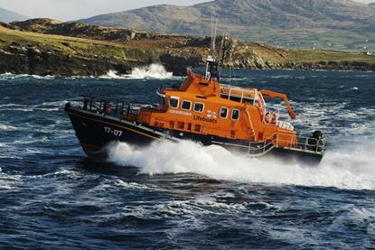 Valentia severn class lifeboat John and Margaret Doig. Credit: RNLI/Nigel Millard
