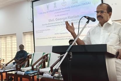 Union Minister of State George Kurian