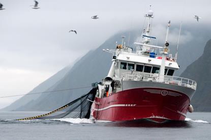 Fishing vessel in the Northeast Atlantic