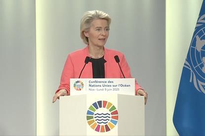 European Commission President Ursula von der Leyen at UNOC3