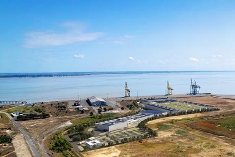 The site of the Verdon-sur-Mer aquaculture project