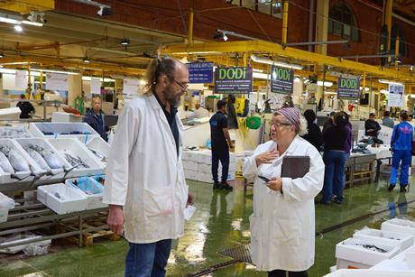 CJ Jackson at Billingsgate