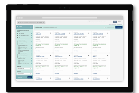 Screenshot of ISSF's new VOSI tuna transparency platform