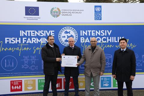 The EU and UNDP are helping boost Uzbekistan's aquaculture industry