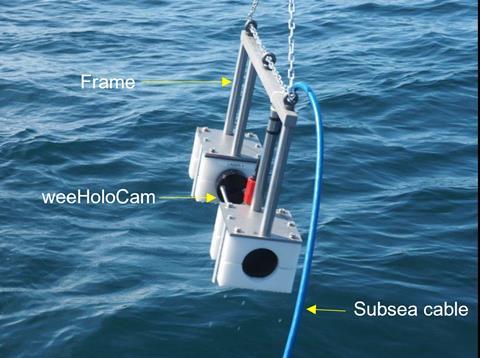 Deployment of weeHoloCam in North Sea - June 2021