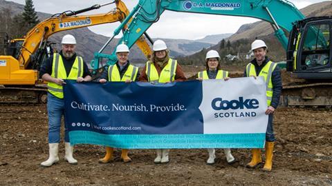 Andy Young, Colin Blair, Jenni Minto MSP, Morag Goodfellow and Owen Hutchins