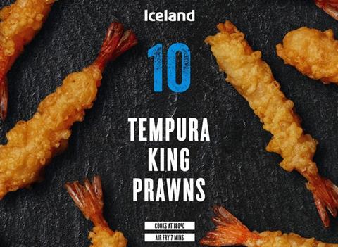 Iceland prawns