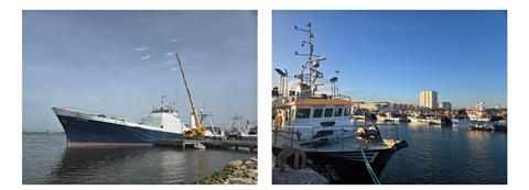 fishing boats large and small