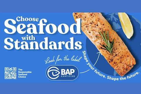 BAP seafood campaign advert