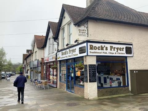 Rock's Fryer fish and chip shop is taking part in the Sea Change campaign