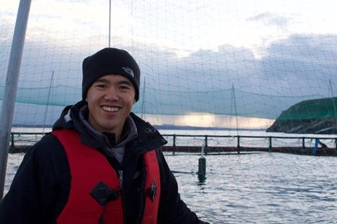 The company’s work started with the issue of disease and how problems spread in the ocean for farmers, said Manolin CEO and founder Tony Chen