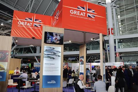 UK seafood pavillion 2023