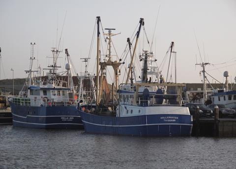 European fishing vessels