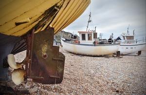 Hastings fishing boats