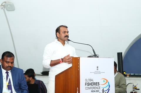 Dr L Murugan, Indian minister of state for for fisheries, animal husbandry and dairying