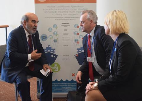 FAO’s director-general and Sweden’s Minister for Fisheries and Maritime Affairs
