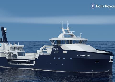 The new vessel will be the fourth developed by Rolls-Royce for the Sølvtrans