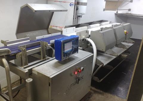 Marelec's onboard grading system