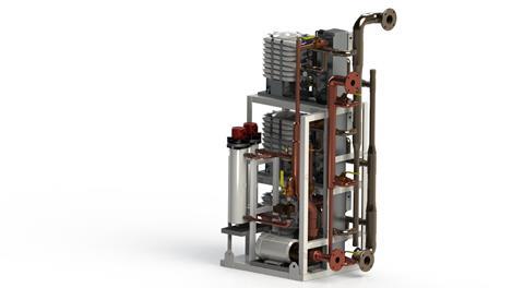 Technicold’s 10 ton chiller rack