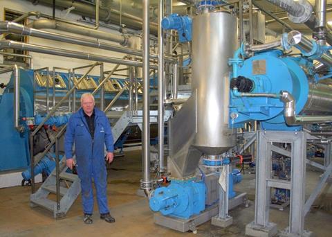Almar Sigurjónsson says they plan to start production on the new line over the next couple of days. Photo: HB Grandi: ESE.