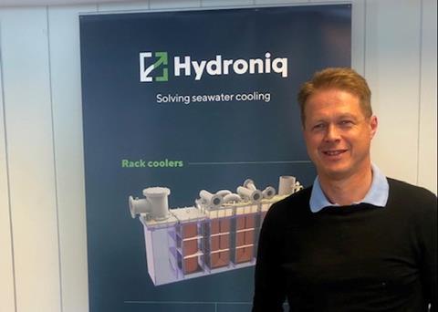 Magnar Kvalheim, sales manager at Hydroniq Coolers Photo: Hydroniq Coolers