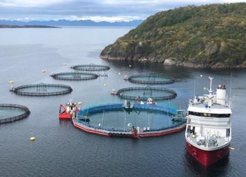 Cermaq fish farm