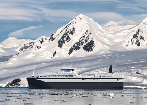 Construction of Aker BioMarine’s 130 metre krill vessel began in May this year