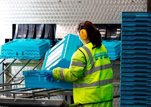 The PPS East crate wash