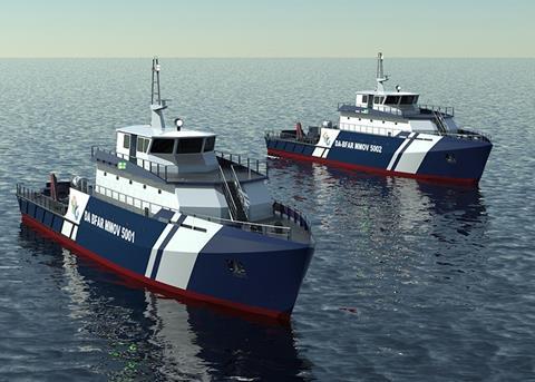 Incat Crowther is designing two patrol vessels for the Philippine government