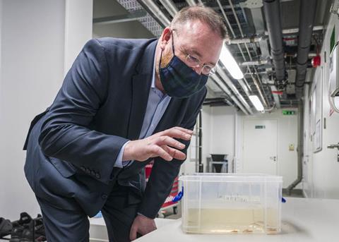 UK Government Minister for Scotland, David Duguid Photo: Scottish Sea Farms