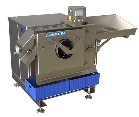 The Baader 604 with side feed tray