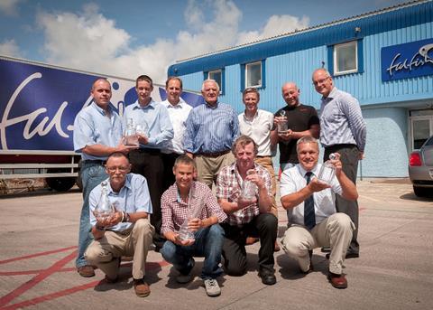 Employees have been honoured for long service at Falfish