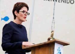 Lisbeth Berg-Hansen gave a very optimistic prediction at the opening ceremony of Nor-Fishing 2012