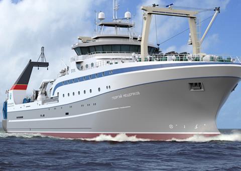 Tersan is building a second freezer stern trawler for JSC Okeanrybflot Photo: Tersan