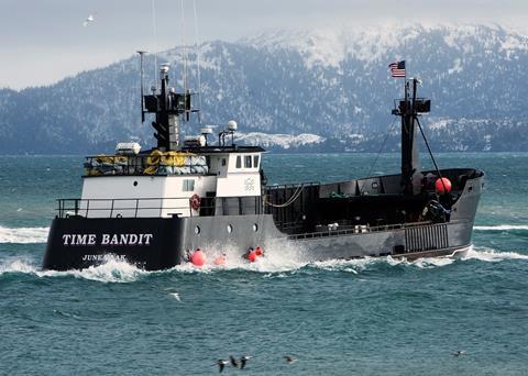The ‘Time Bandit’ ready for another season on the Bering Sea. Photo courtesy of the Hillstrand family