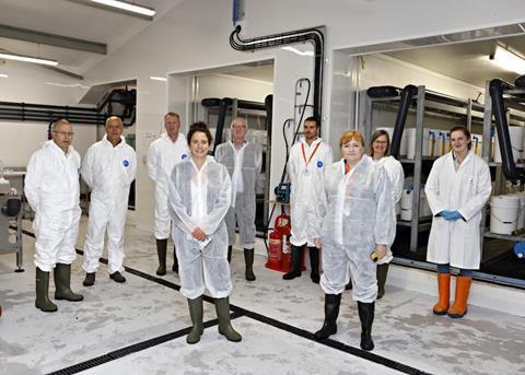 The official opening of AquaGen’s Holywood Breeding Centre has been delayed by Covid-19 pandemic restrictions Photo: AquaGen