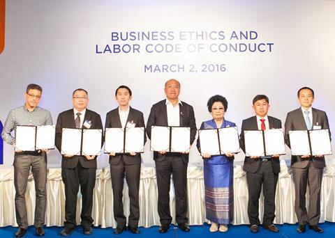 Thai Union’s suppliers were invited to sign the Code of Conduct