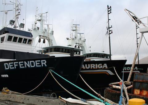 Alaskan pollock trawlers. Photo: Valerie Craig/Marine Photobank