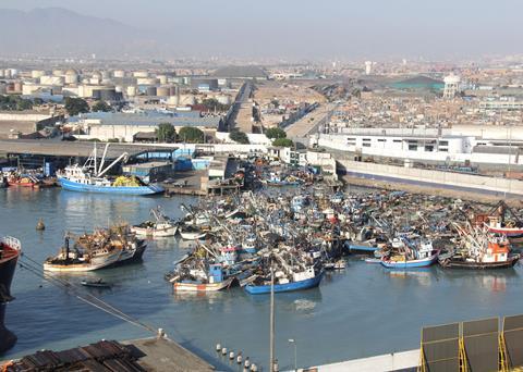Port of Callao fishing fleet