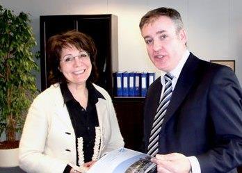 Richard Lochhead and Maria Damanaki