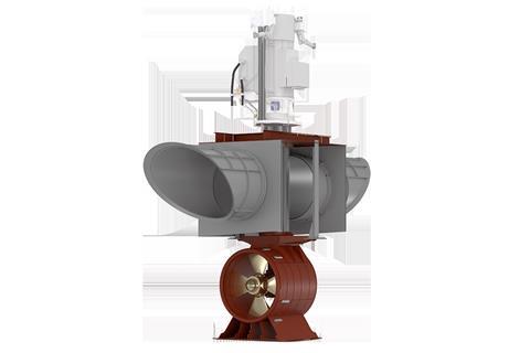 Brunvoll Retractable Azimuth Combi Thruster