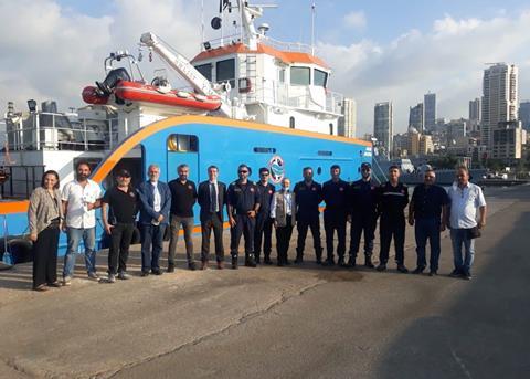 The first ever trawl survey of Lebanese waters is underway Photo: GFCM