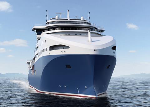 Wärtsilä’s design for CMI’s latest krill trawler Photo: Wärtsilä