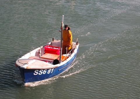 Vessels under 12m will have to carry iVMS under Defra plans Photo: Steve Peck